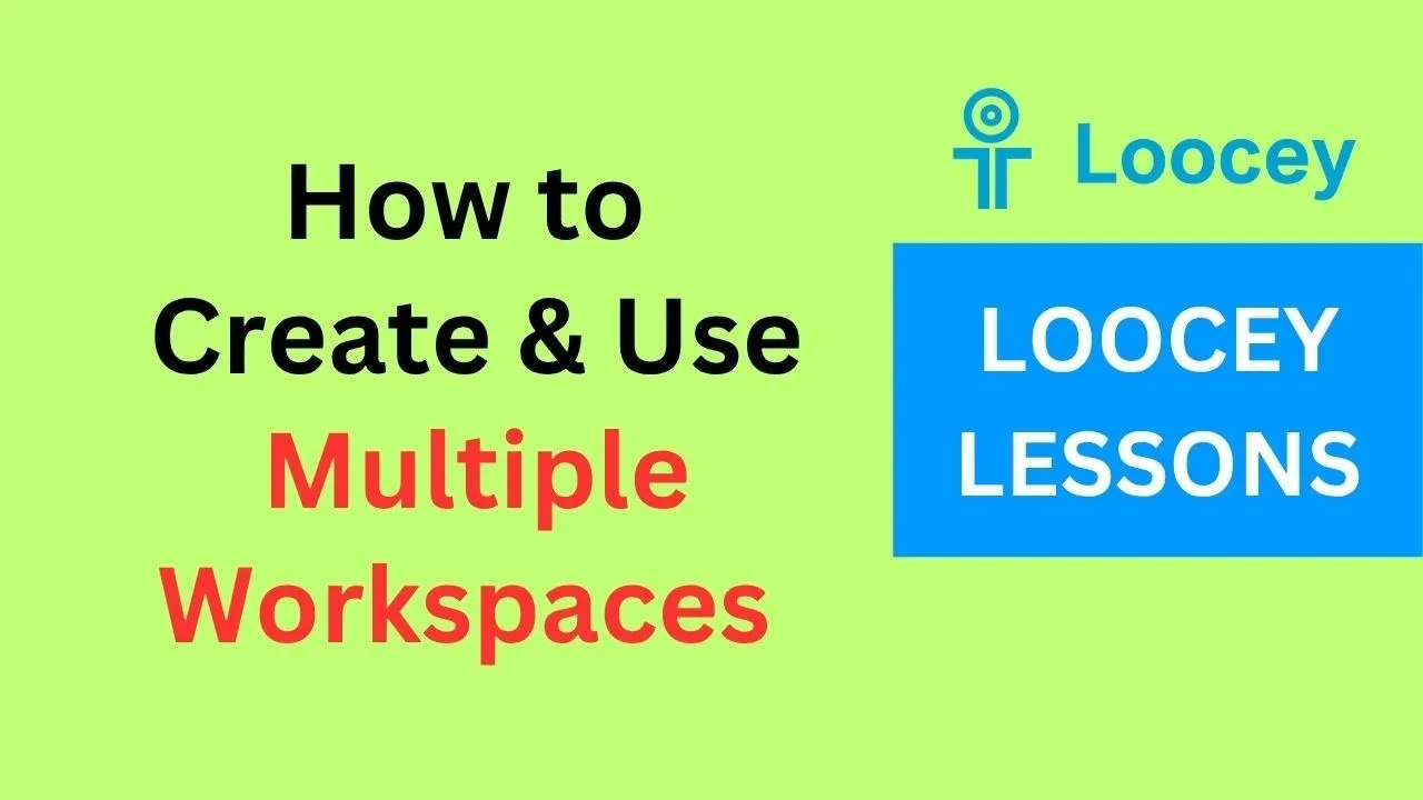 Video tutorial: How to Create and Use Multiple Apps in Loocey