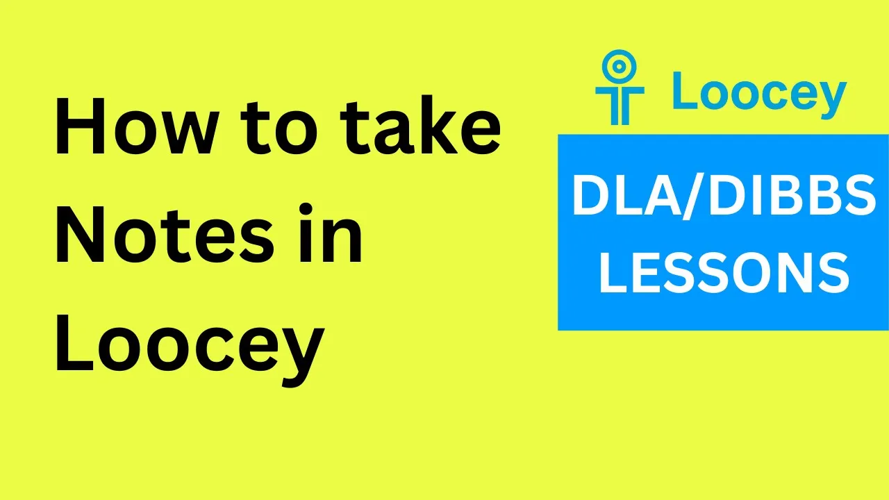 Loocey DLA video tutorial: How To Take Notes/Comments in Loocey CRM - DLA/DIBBS