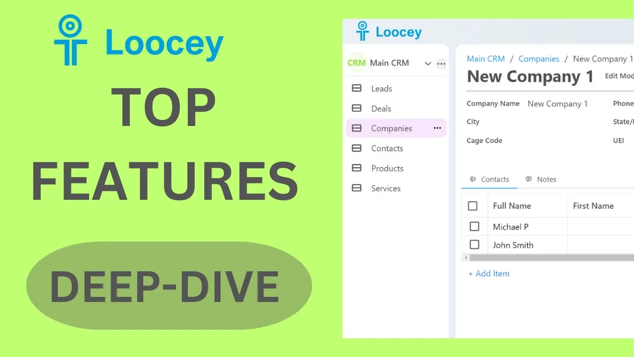 Loocey DLA video tutorial: Top Loocey Features - Deep-Dive / Training